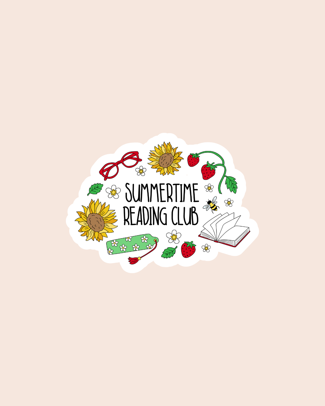 Summertime Reading Club Sticker