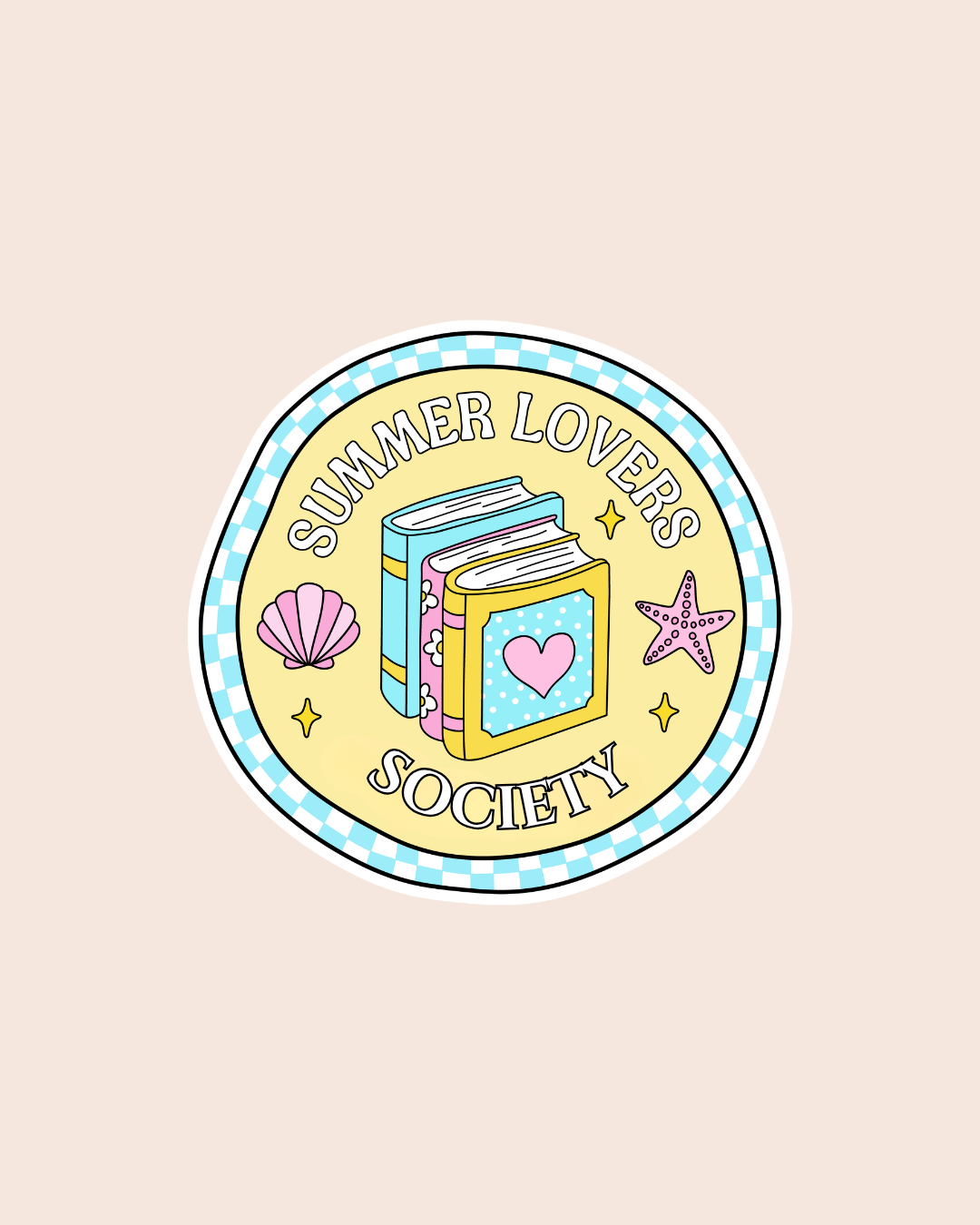 Summer Lovers Society Sticker
