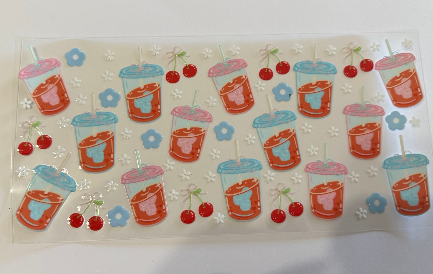 Coffee Coquette UV DTF Wrap