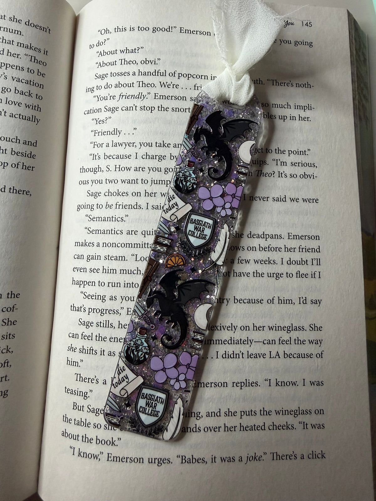 Fantasy Inspired Acrylic Bookmark