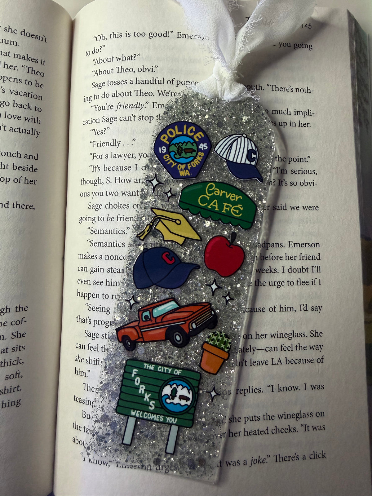 Vampire Inspired Acrylic Bookmark