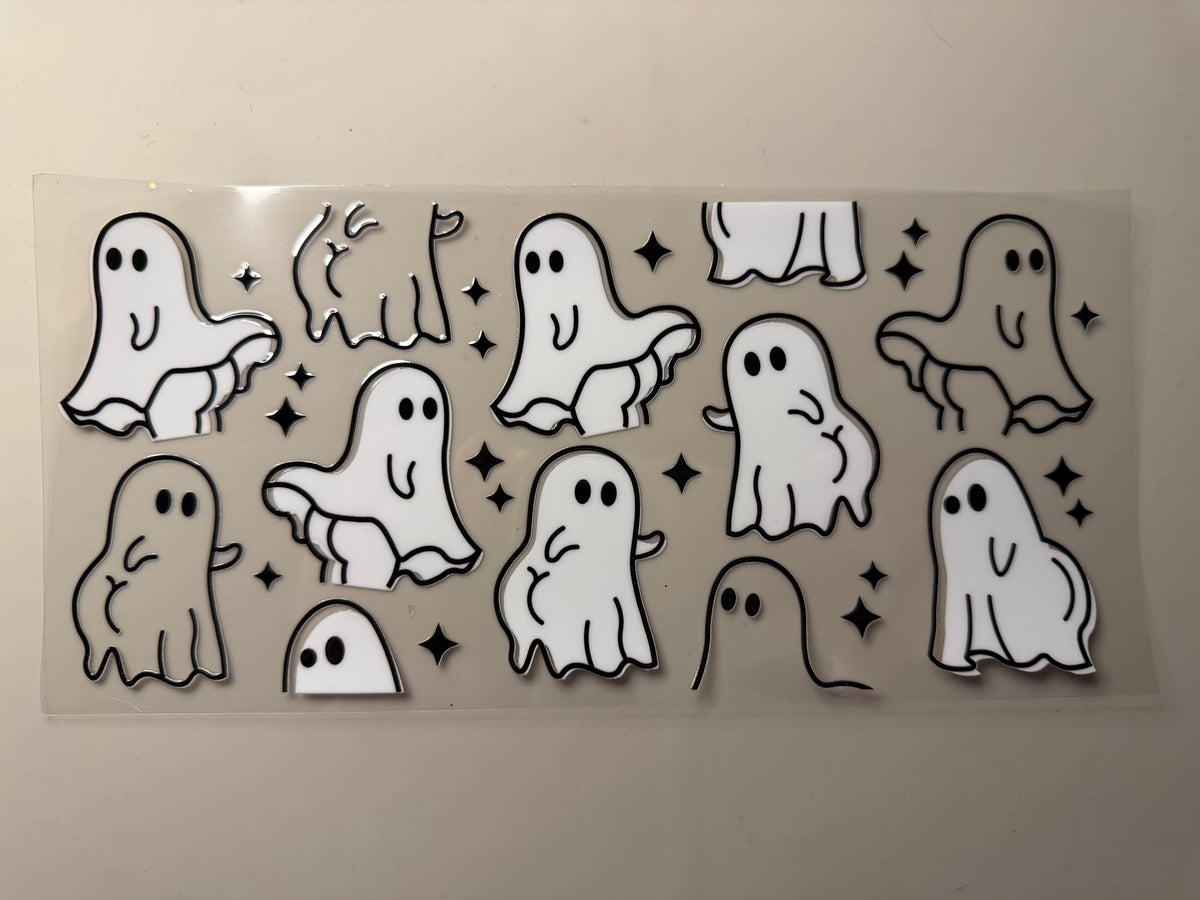 Ghost Booty UV DTF Wrap