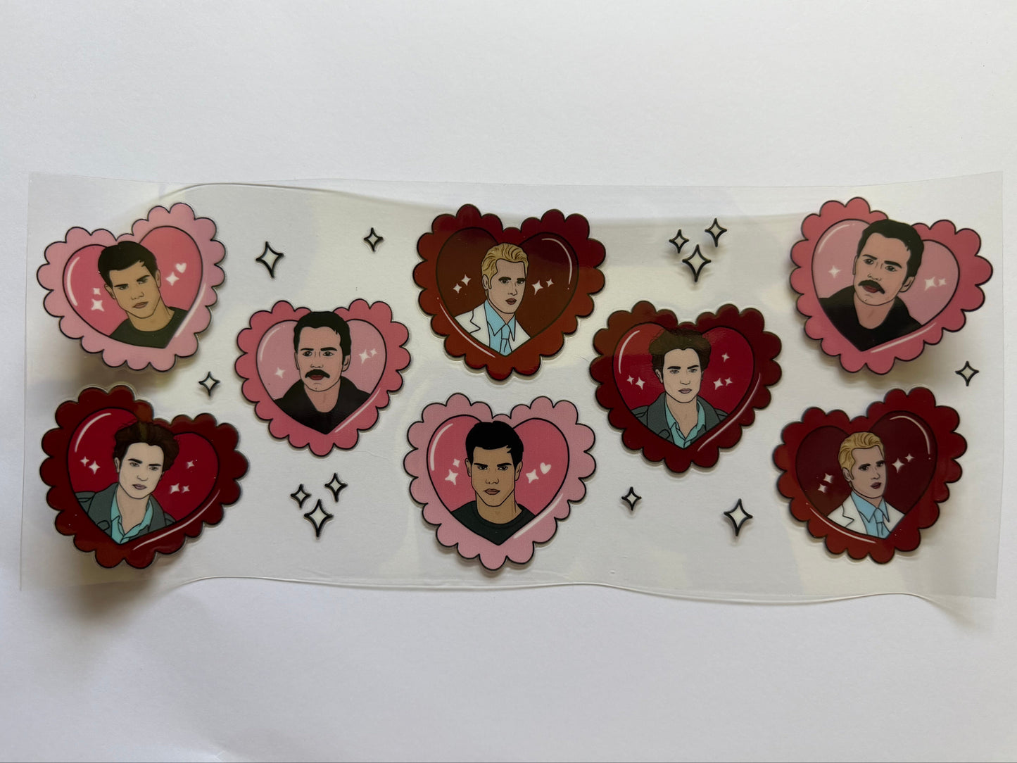 Vampire Hearts UV DTF Wrap