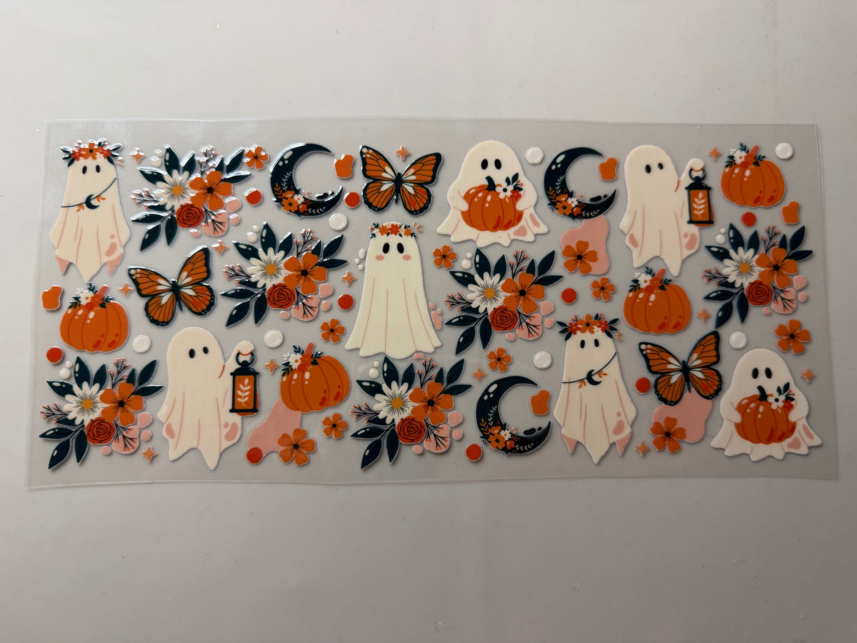 Ghosts & Butterflies UV DTF Wrap