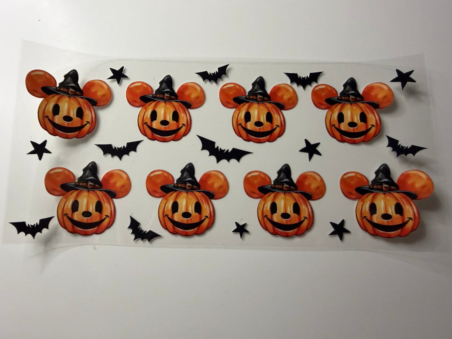 Pumpkin Mouse Halloween UV DTF Wrap