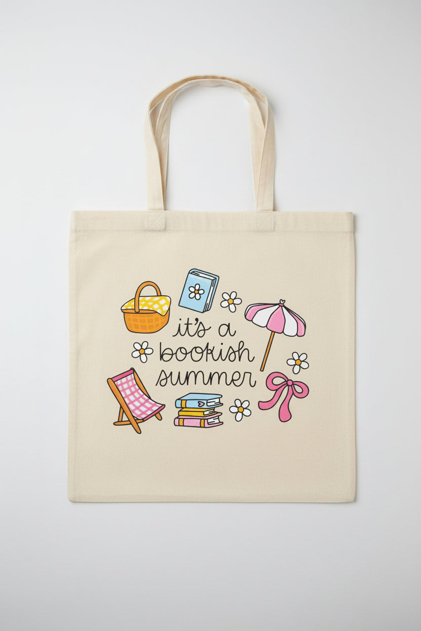 Bookish Summer Tote bag