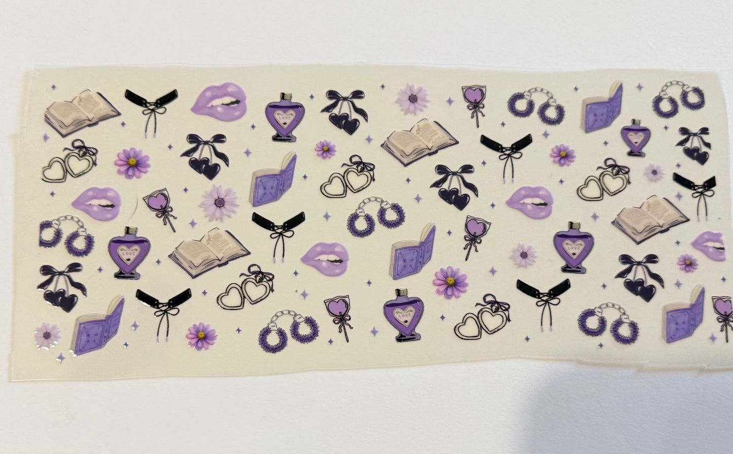 Coquette Romance UV DTF Wrap