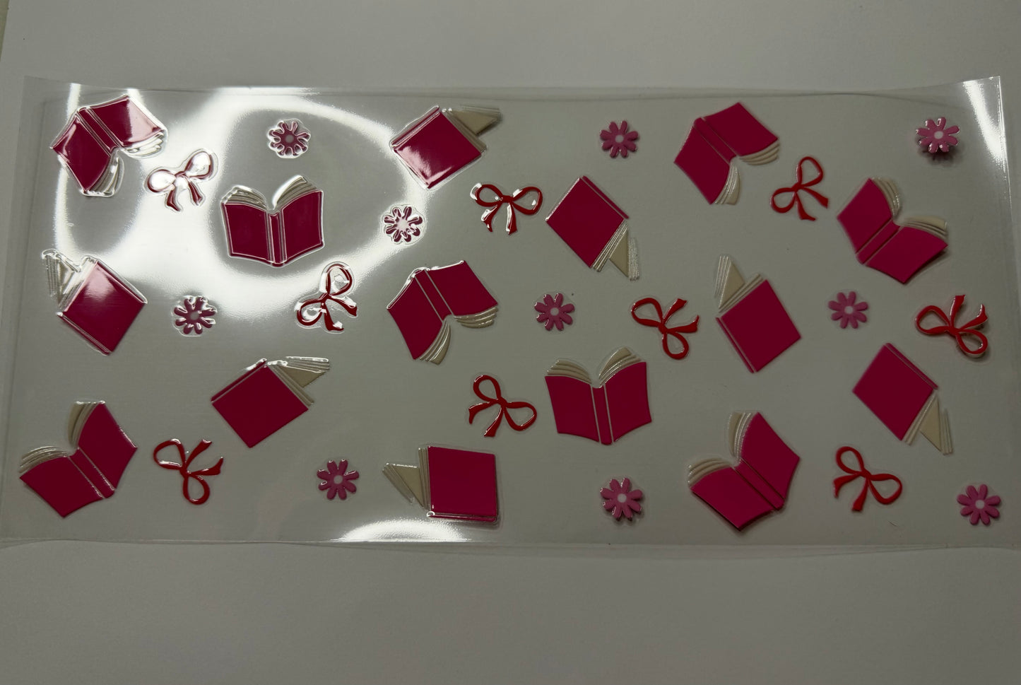 Books & Bows UV DTF Wrap