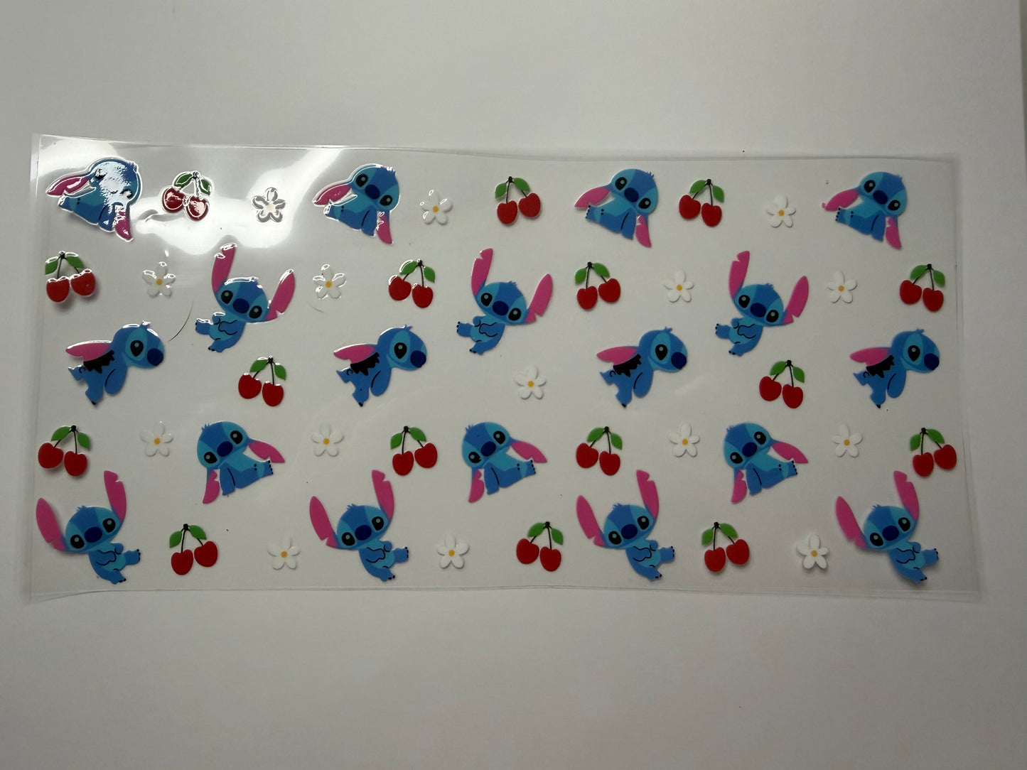 Alien, Flowers & Cherries UV DTF Wrap