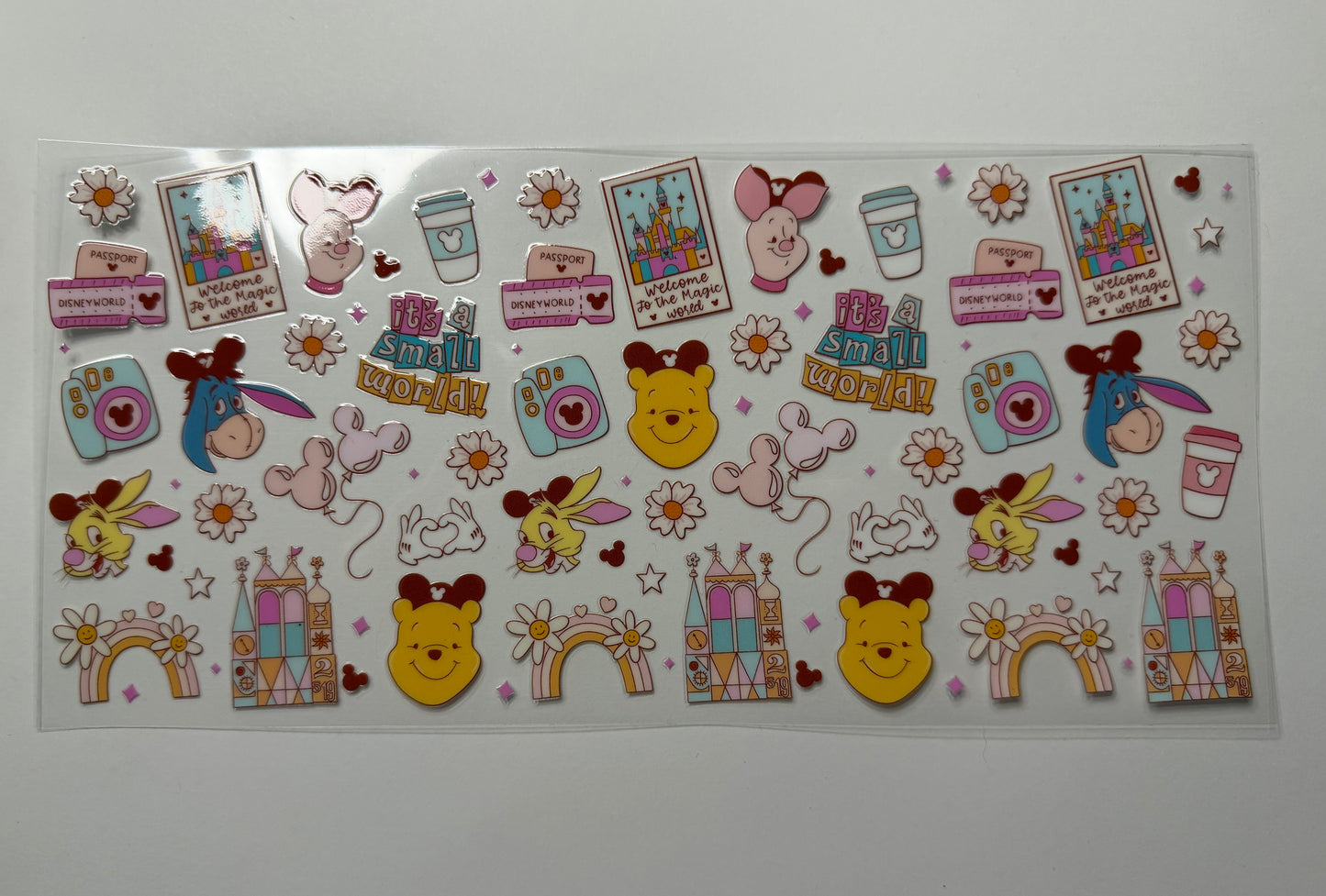 Small World UV DTF Wrap