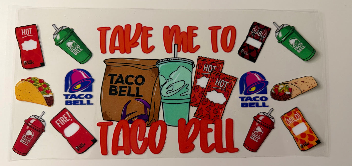 Baja Blast UV DTF Cup Wrap