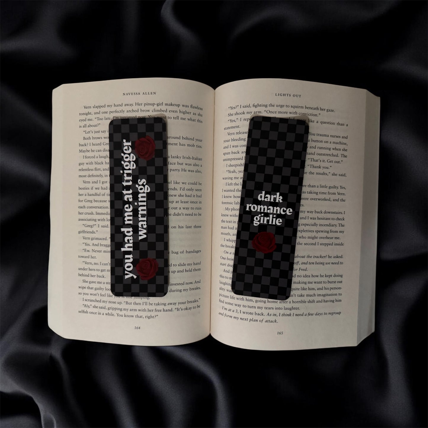Dark Romance Bookmark