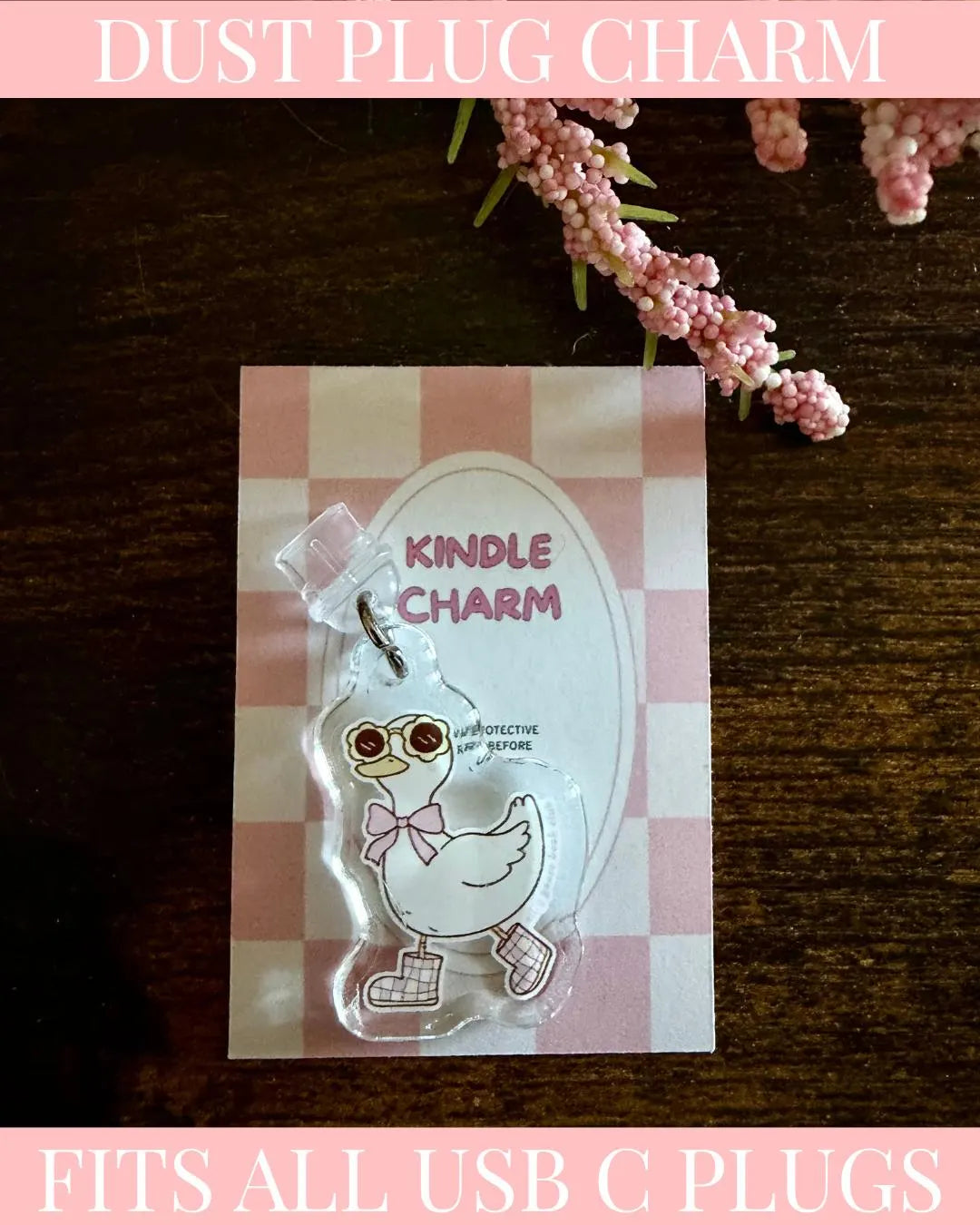 Silly Goose Kindle Charm