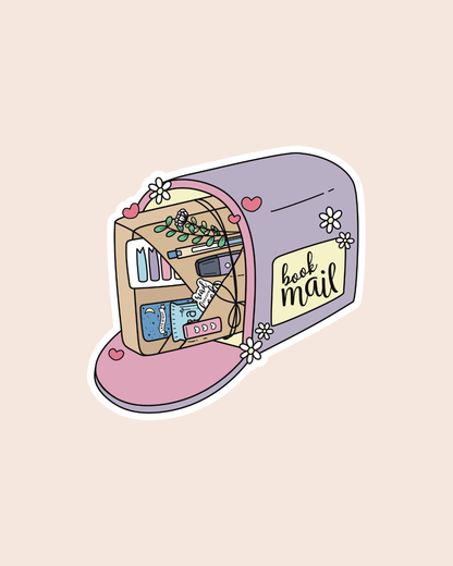 Book Mail Sticker