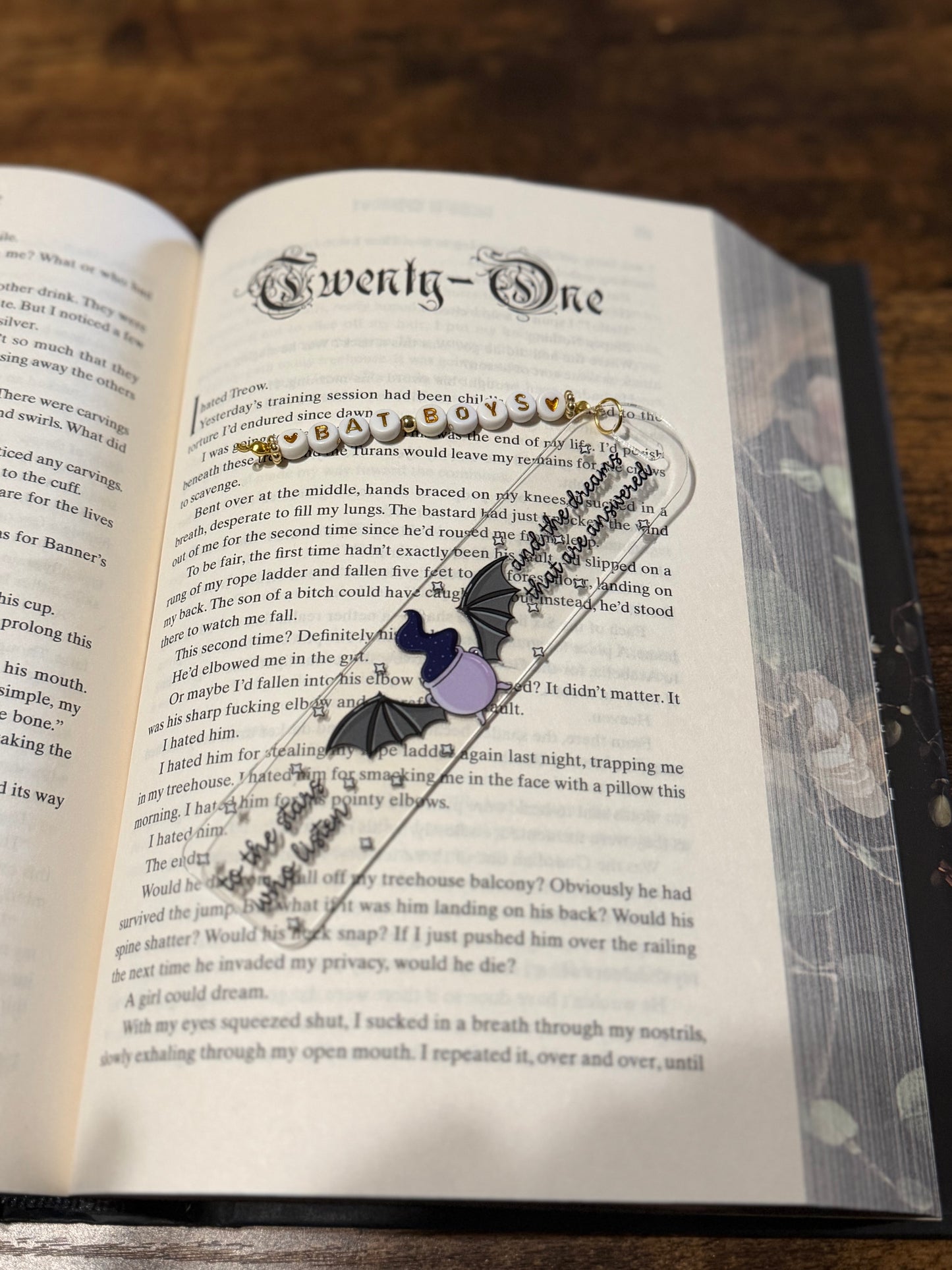 To the Stars Acrylic Bookmark