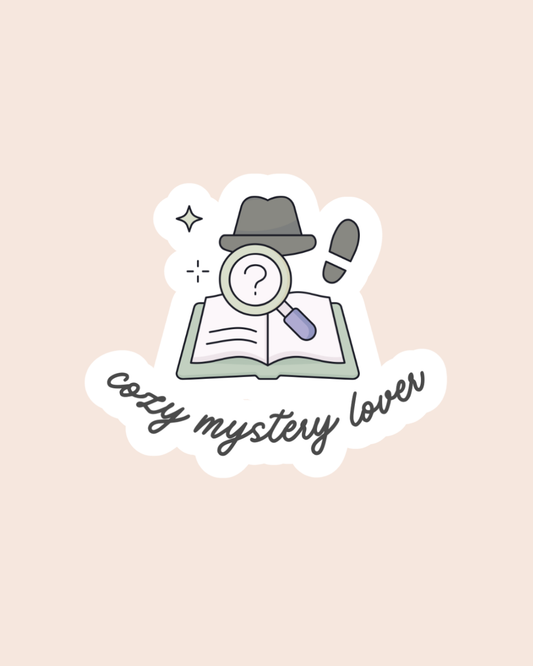 Cozy Mystery Lover Sticker