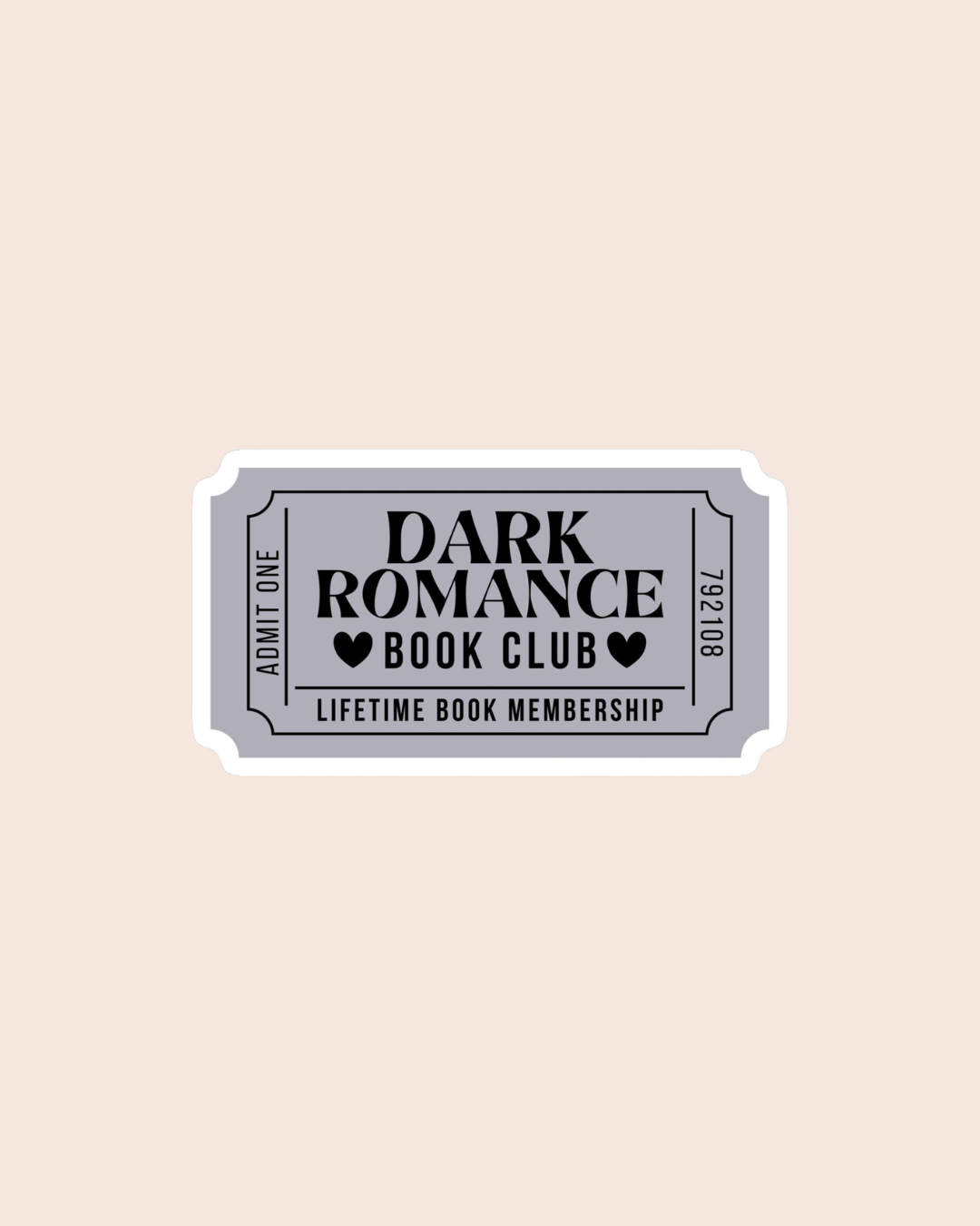 Dark Romance Book Club Sticker