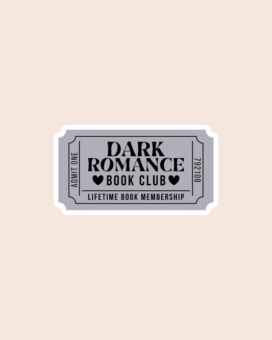 Dark Romance Book Club Sticker