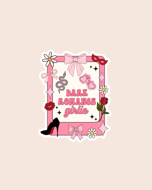 Dark Romance Girlie Sticker