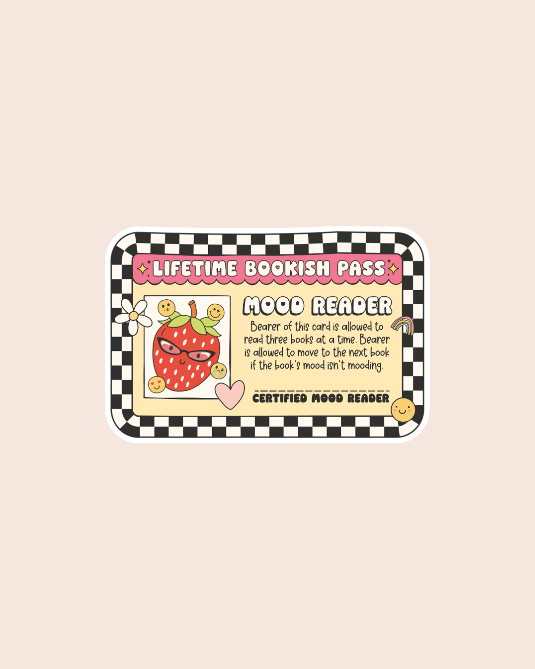 Lifetime Bookish Pass Sticker