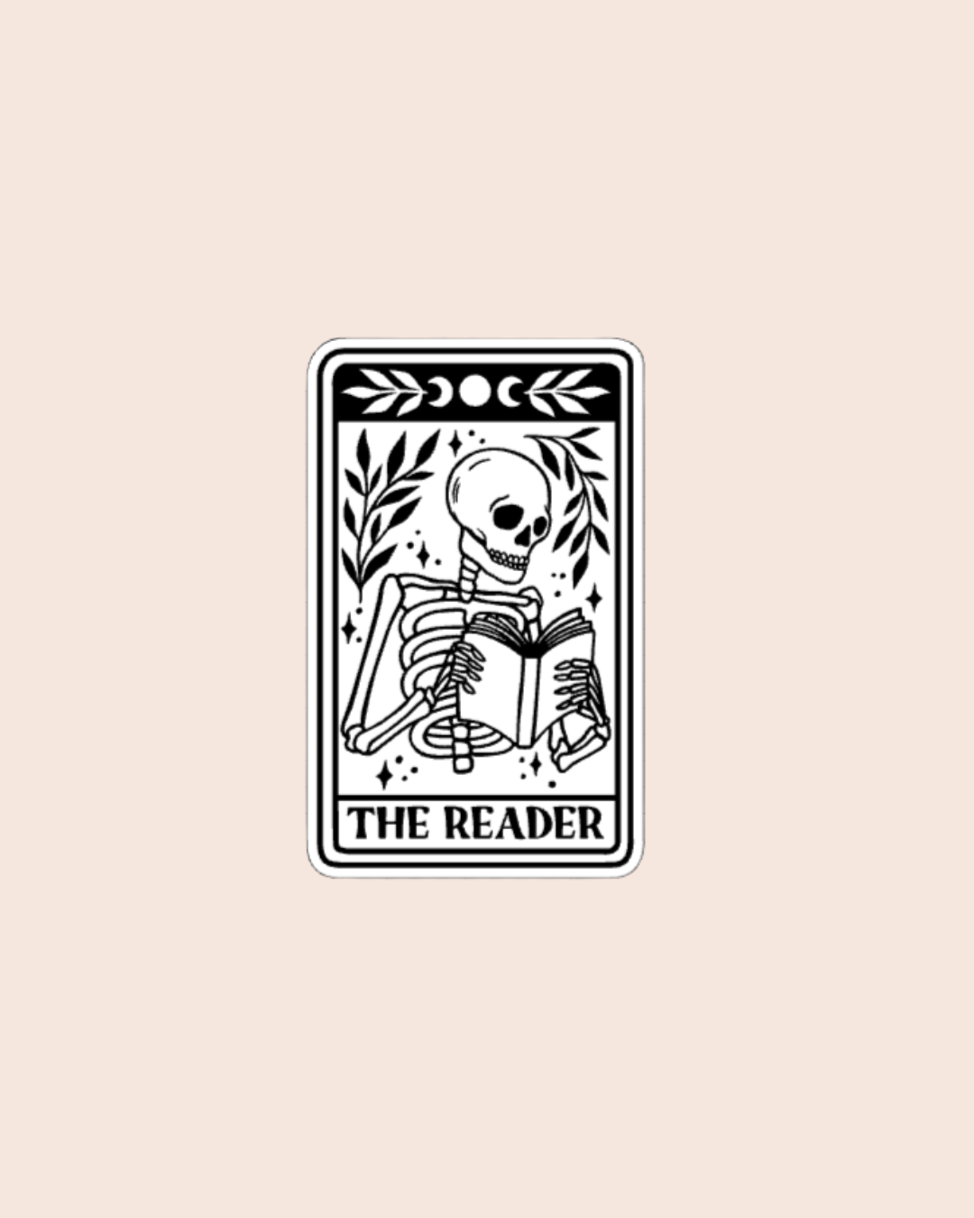 The Reader Tarot Sticker
