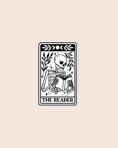 The Reader Tarot Sticker