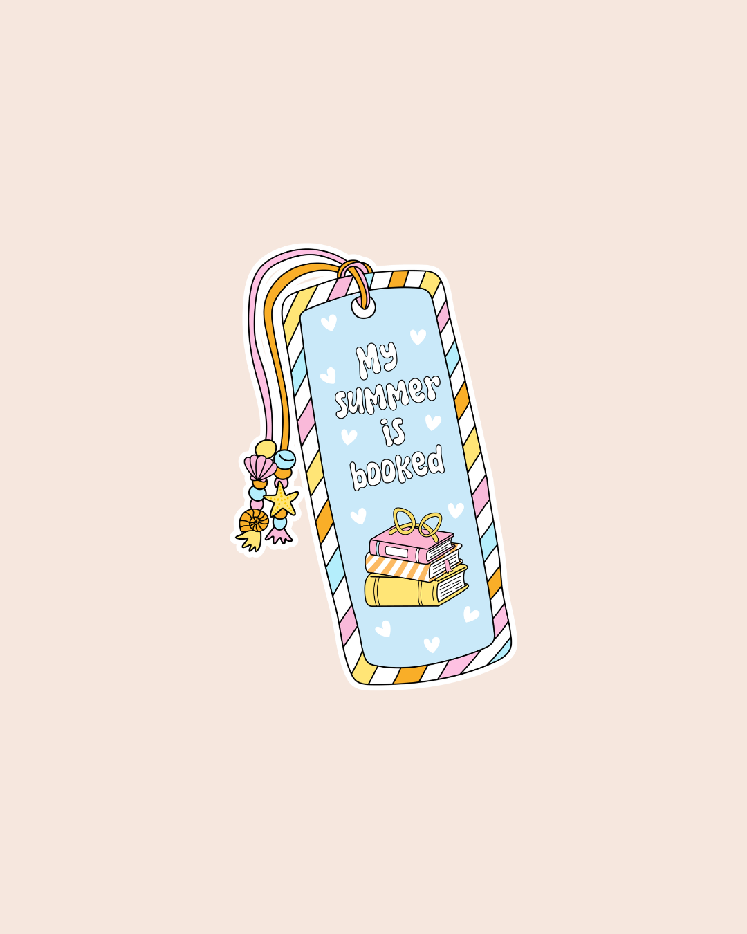 My Summer Is Booked Sticker