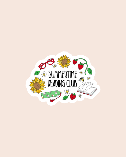 Summertime Reading Club Sticker
