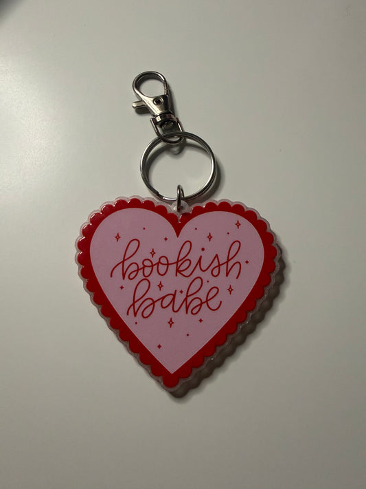 Bookish Babe Keychain