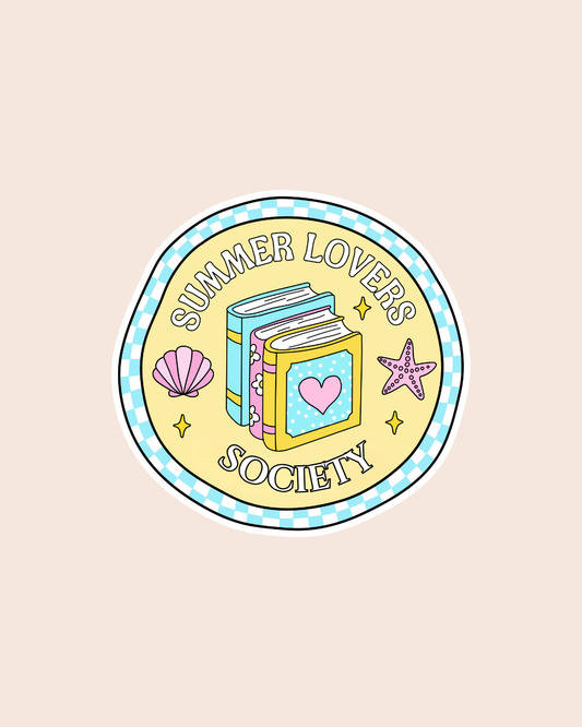 Summer Lovers Society Sticker