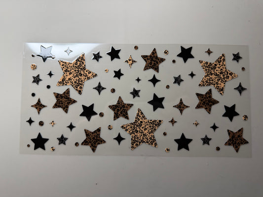 Chettah Stars UV DTF Wrap
