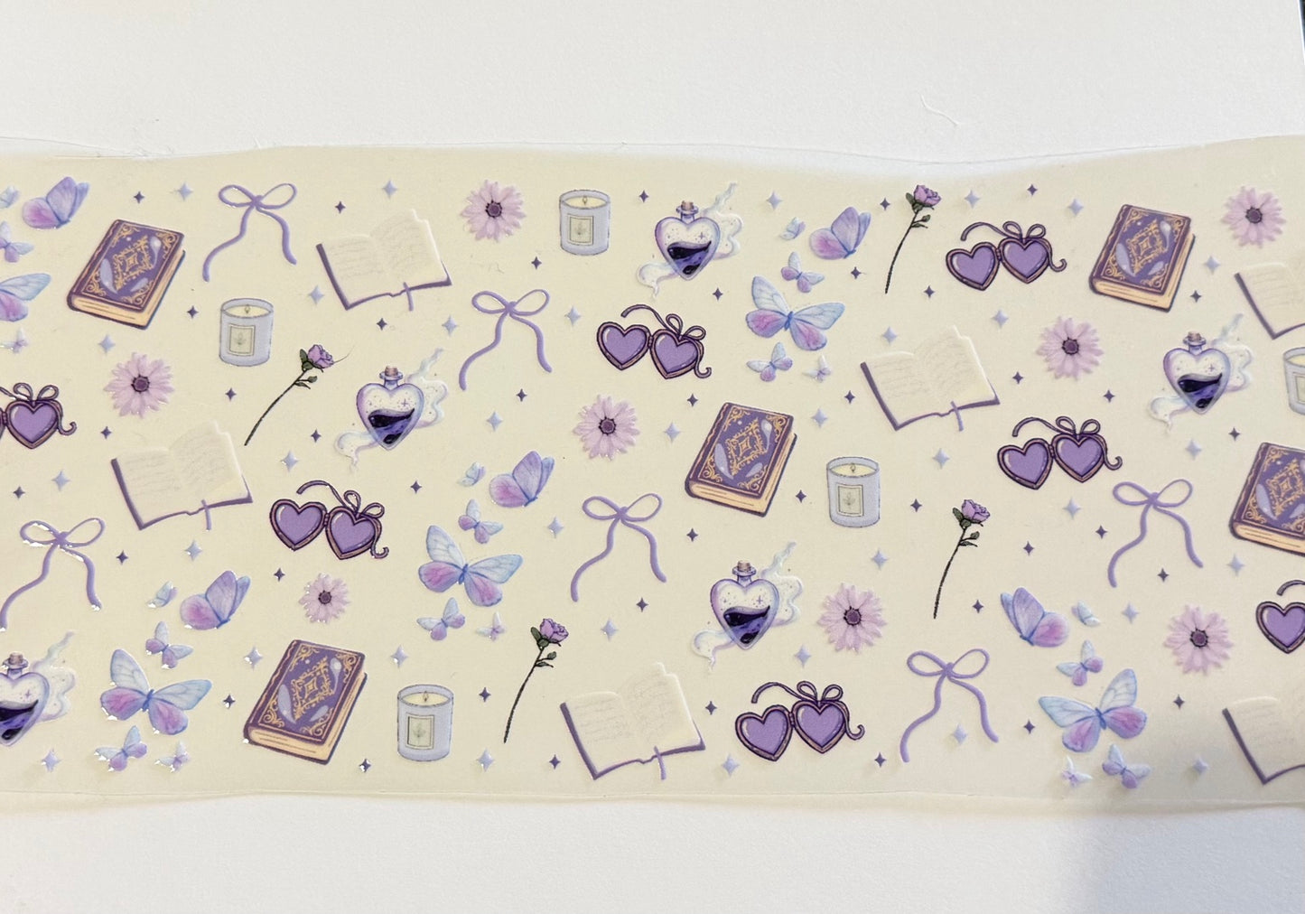 Lavender Spellbound UV DTF Wrap