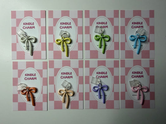 Bow Kindle Charm
