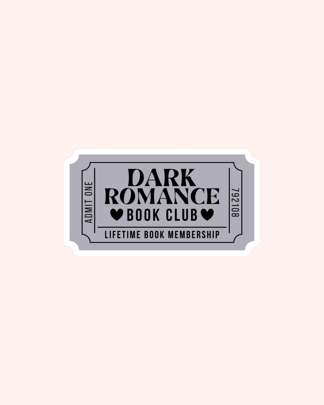 Dark Romance Book Club Sticker