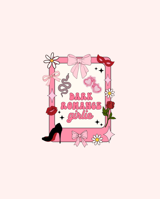 Dark Romance Girlie Sticker