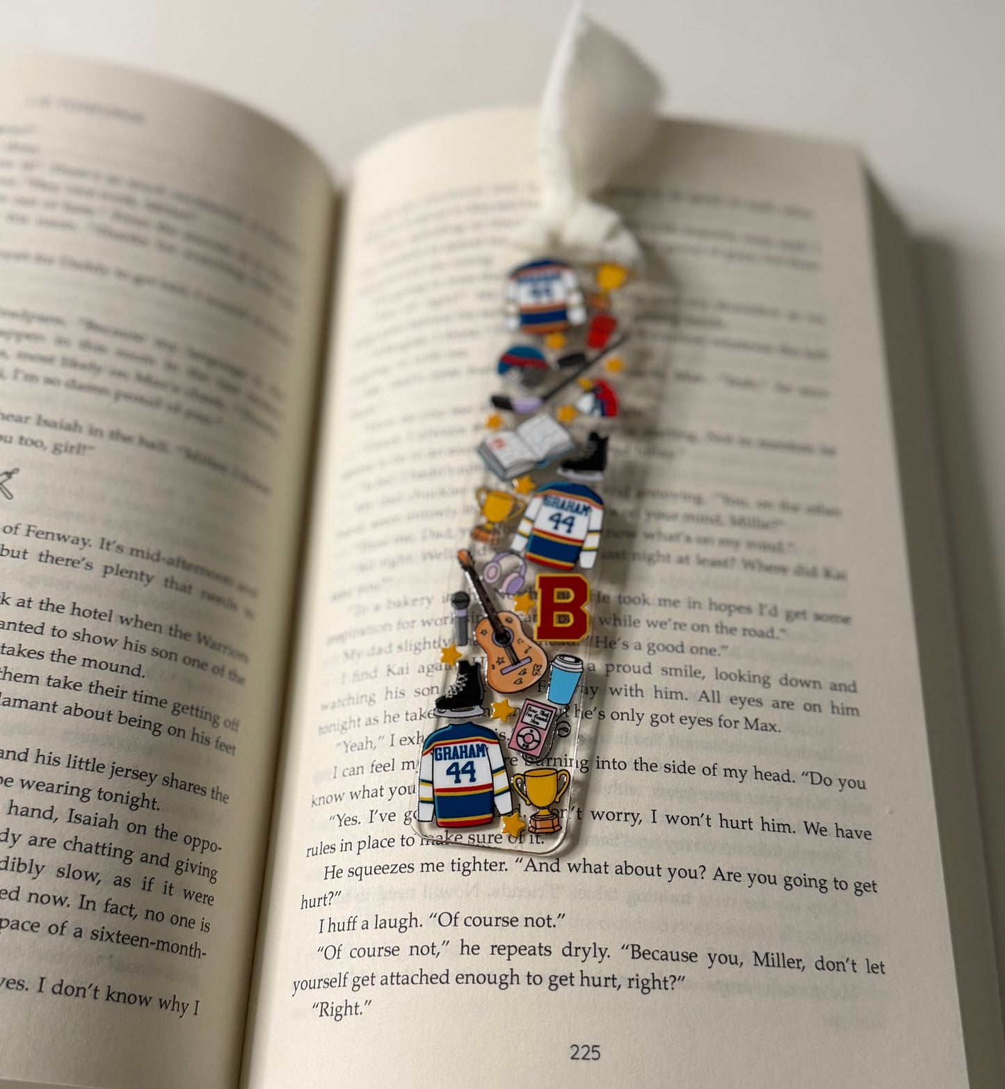 Briar Hockey Acrylic Bookmark