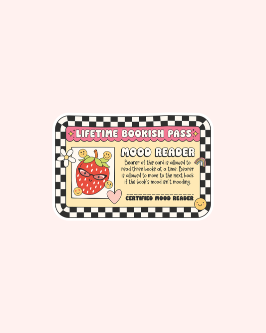 Lifetime Bookish Pass Sticker