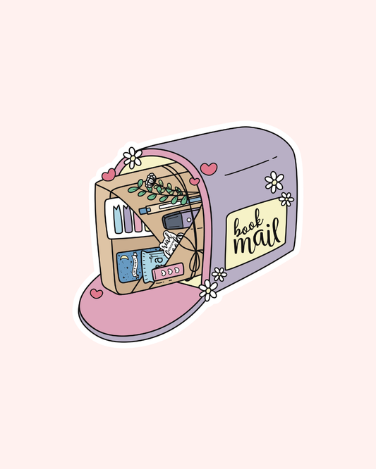 Book Mail Sticker