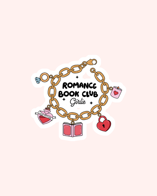 Romance Book Club Girlie Sticker