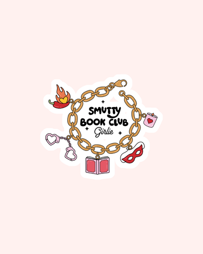 Smutty Book Club Girlie Sticker