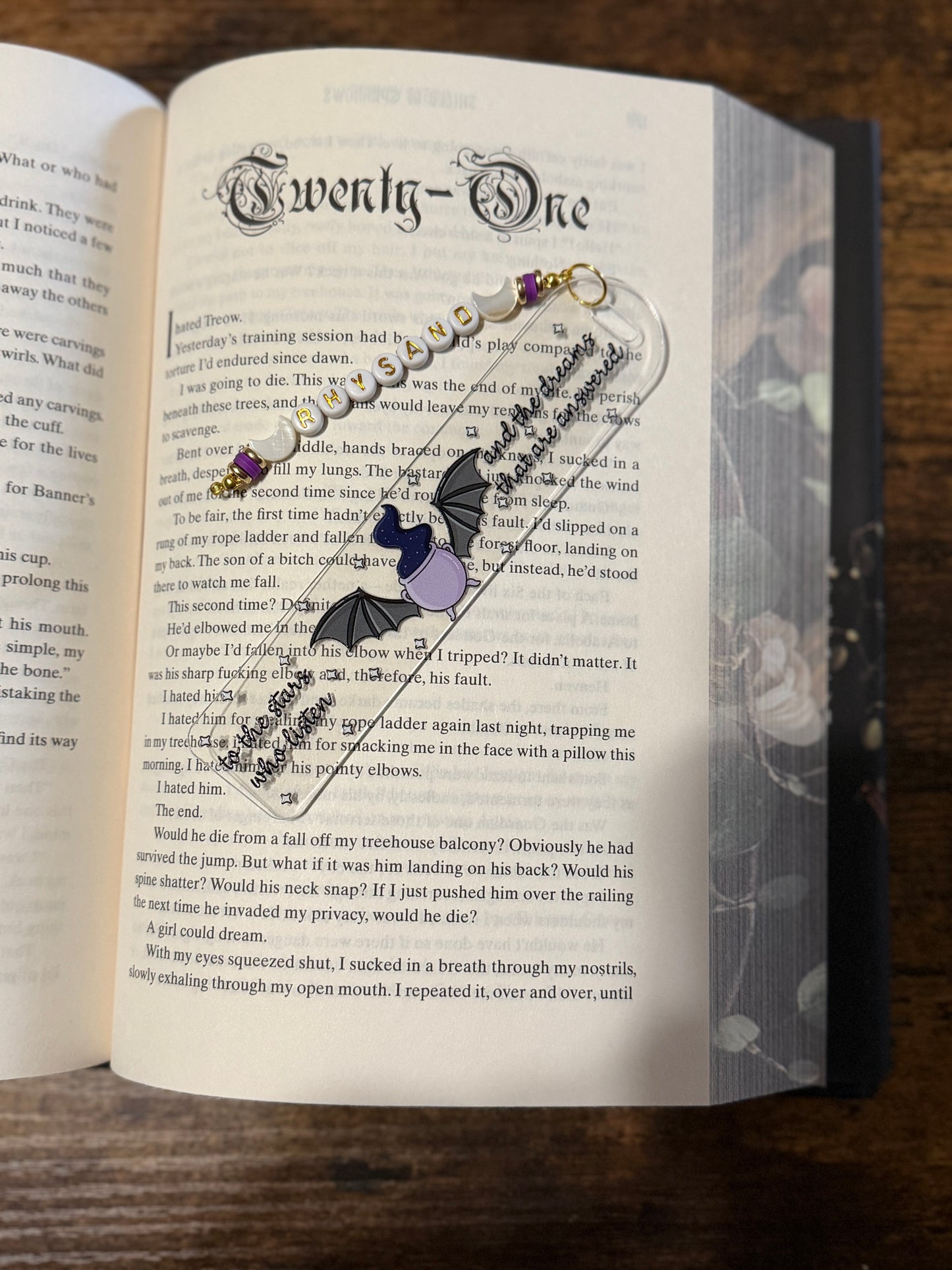 To the Stars Acrylic Bookmark