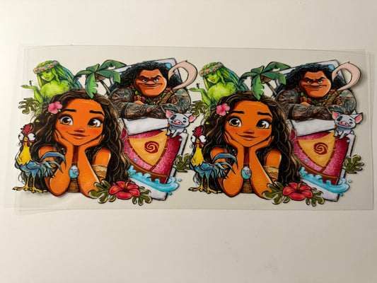 Moana UV DTF Wrap