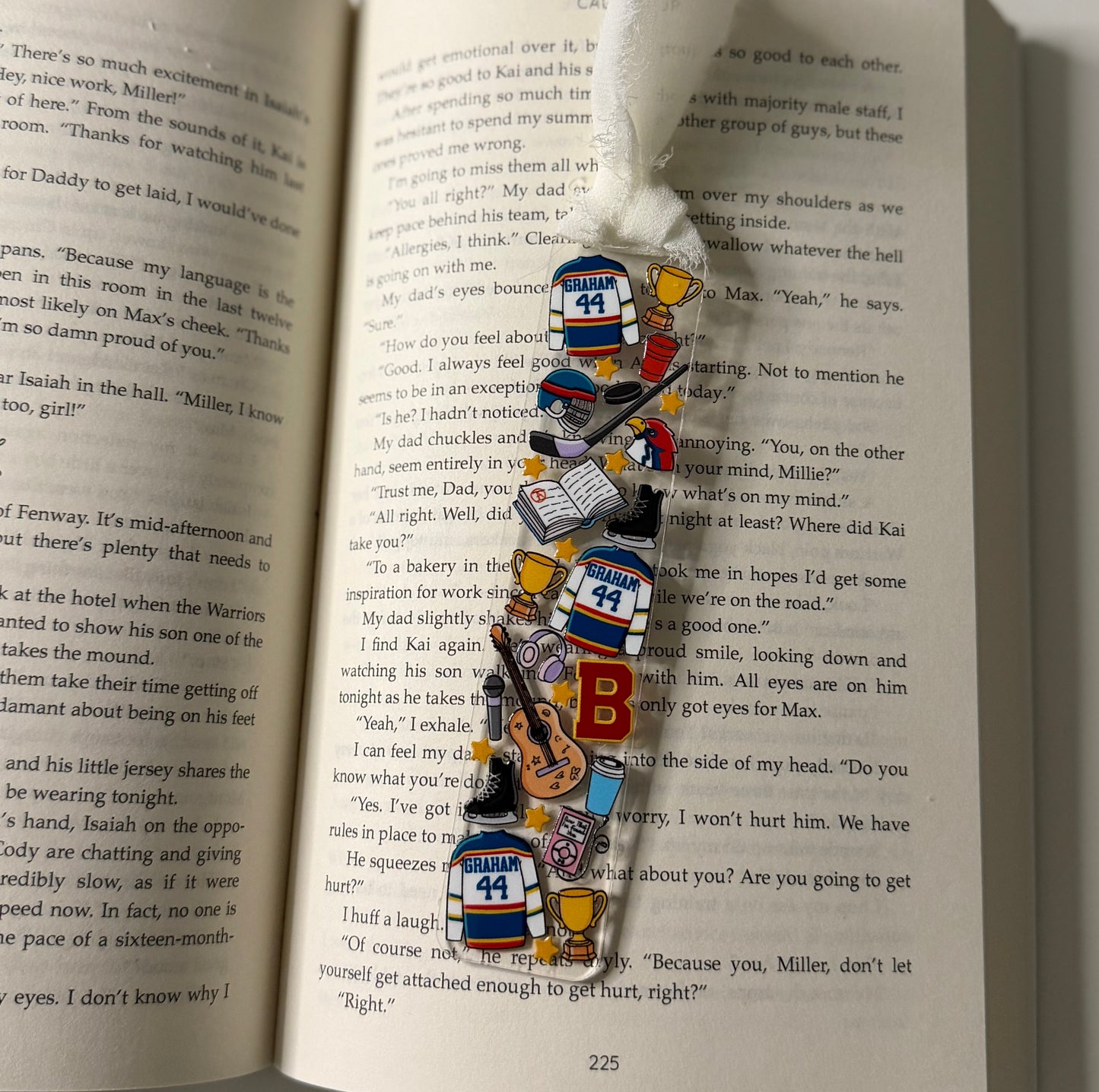 Briar Hockey Acrylic Bookmark