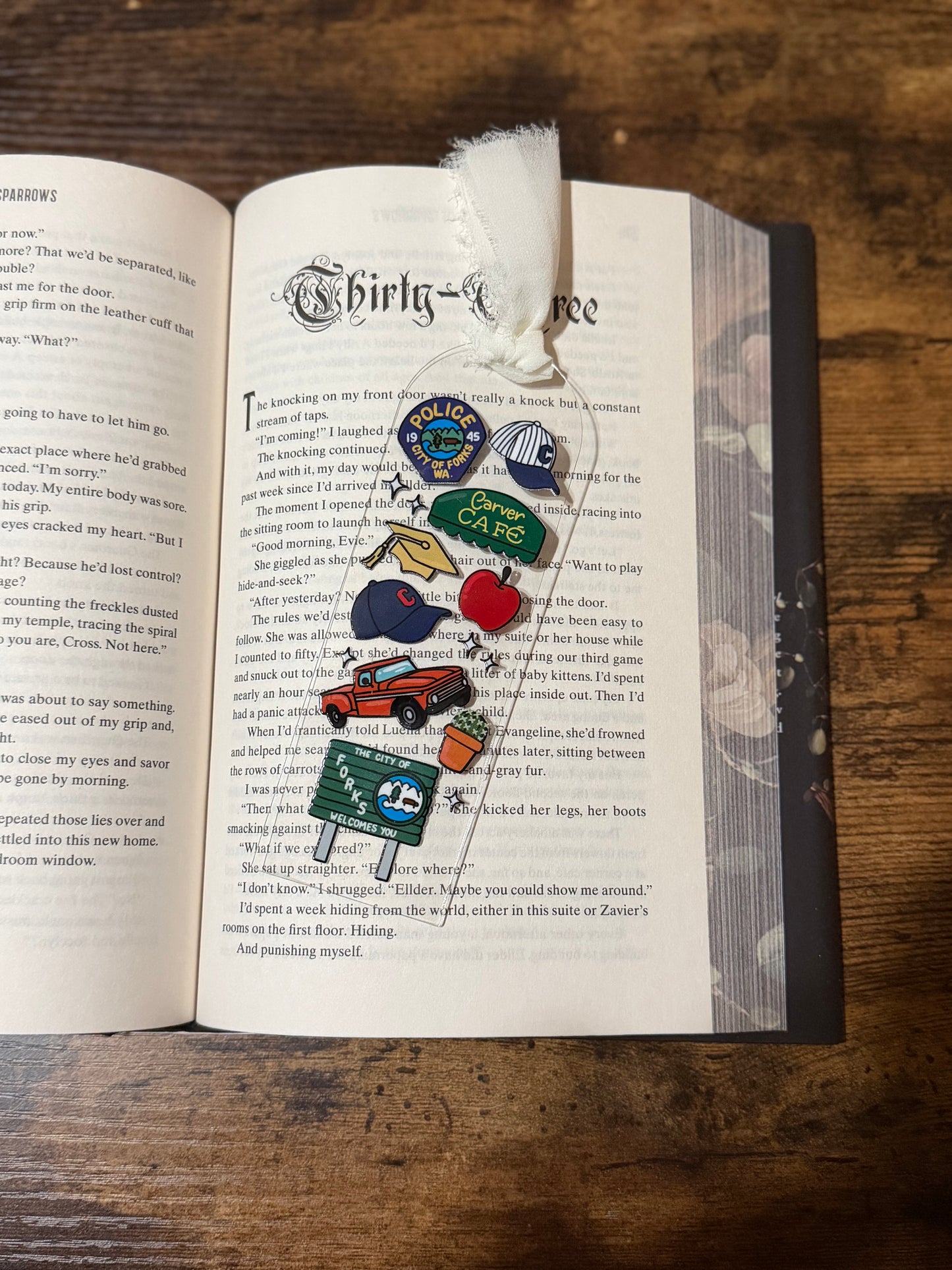 Twilight Inspired Acrylic Bookmark