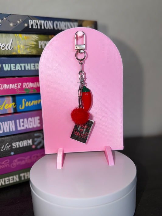 "God of Malice" Chapter & Charm Keychain