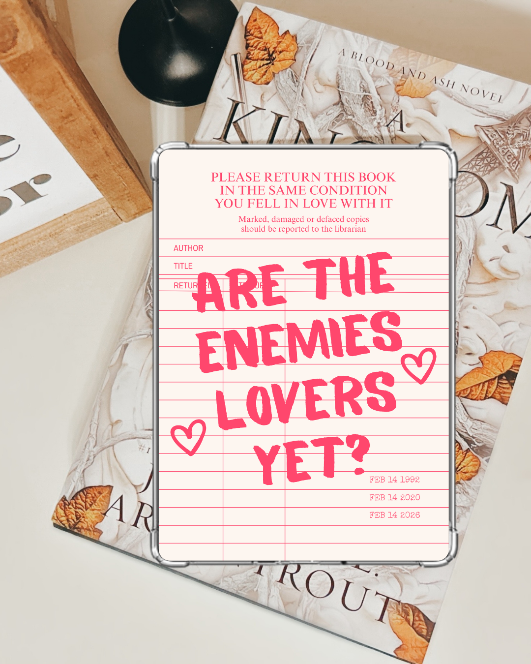 Enemies to Lovers Kindle Insert