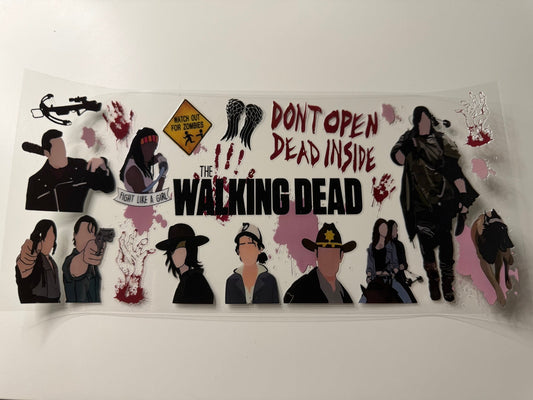 Walking Dead UV DTF Wrap