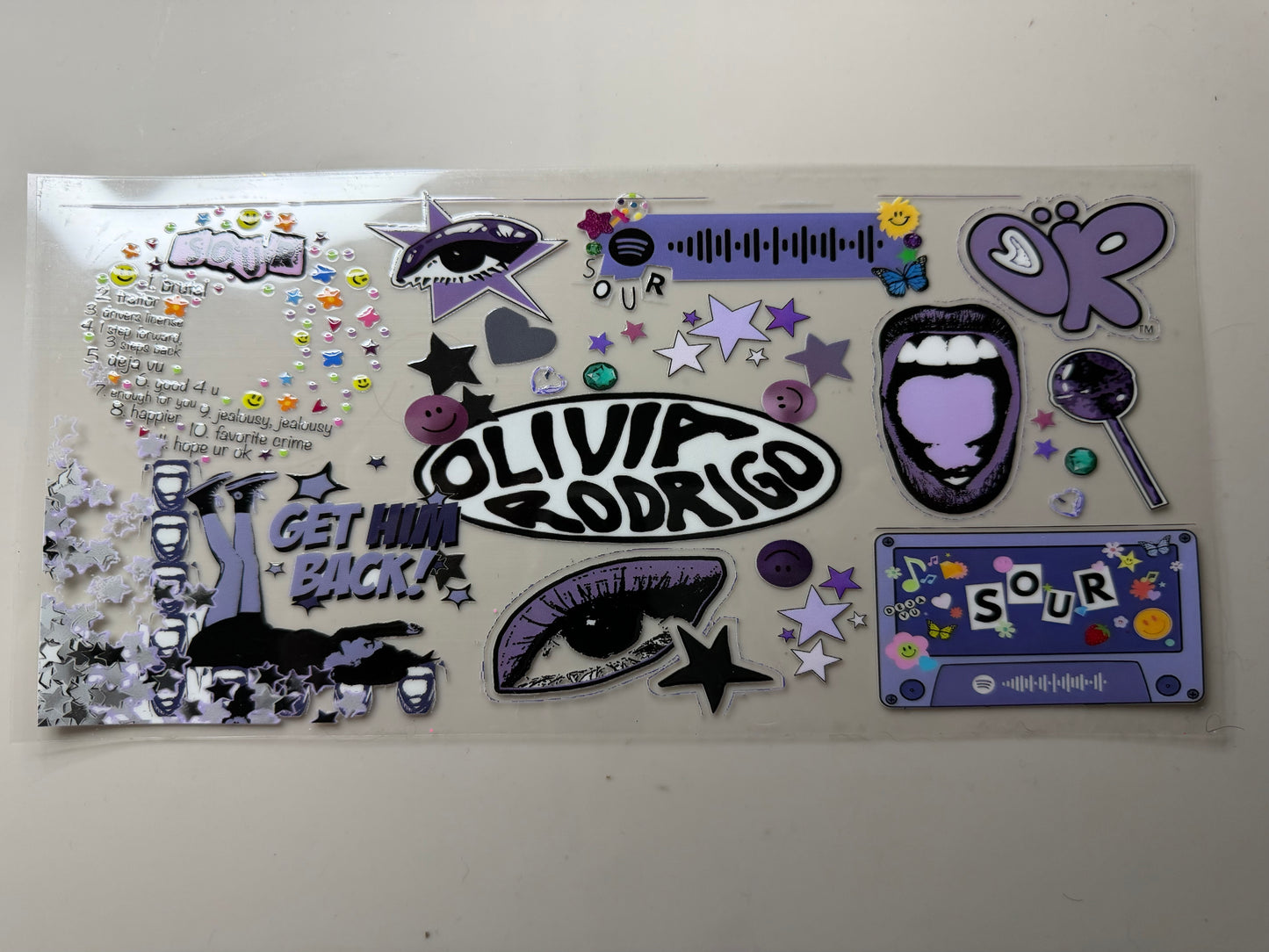 Sour UV DTF Wrap