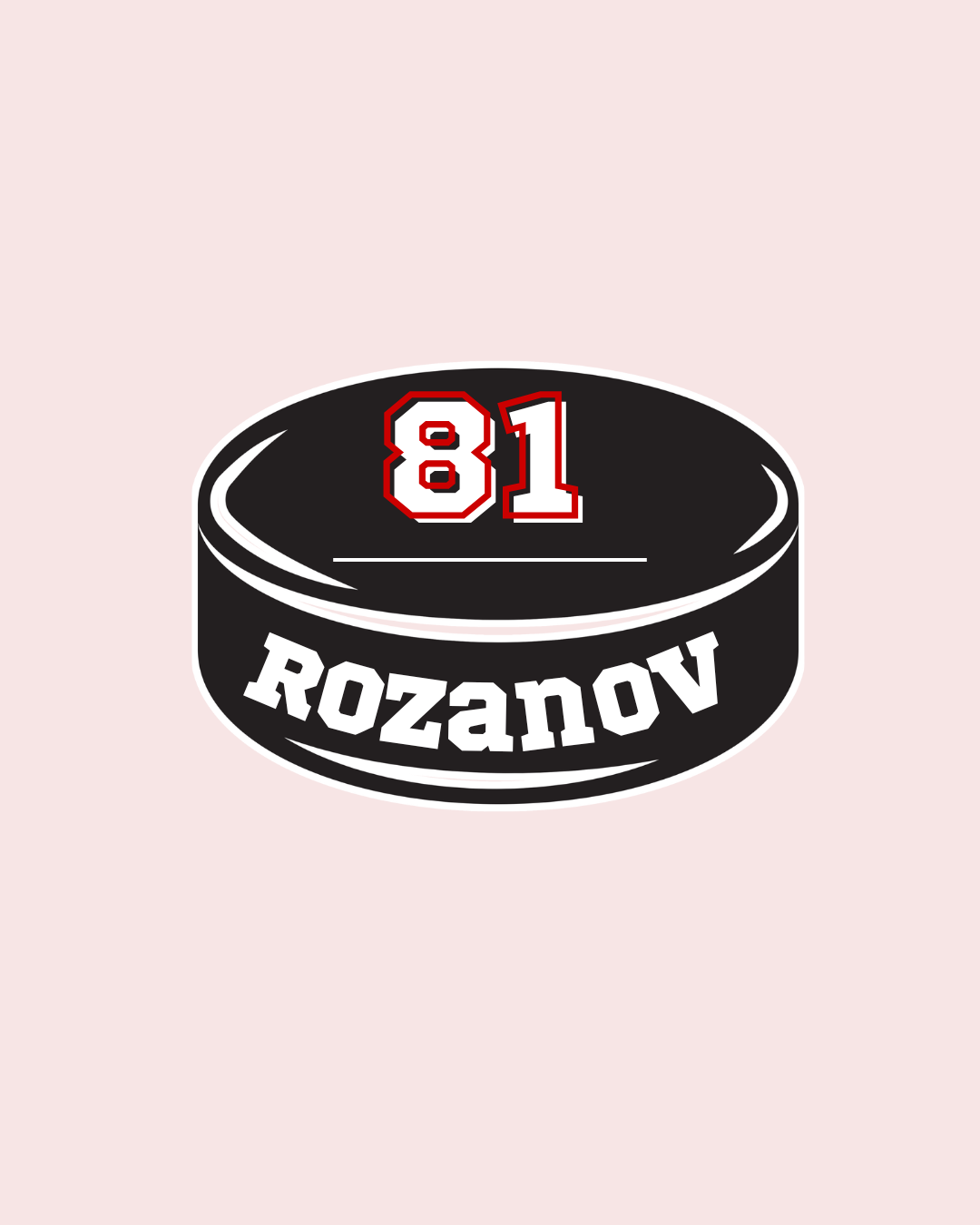 Rozanov Hockey Sticker