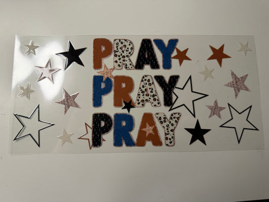 Pray UV DTF Wrap